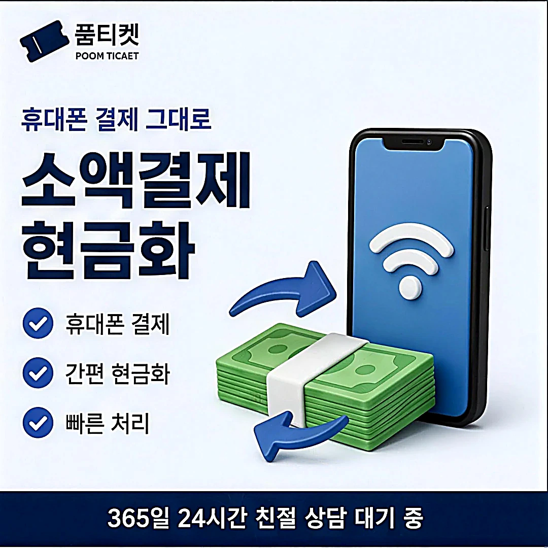 휴대폰 소액결제 업체 유형